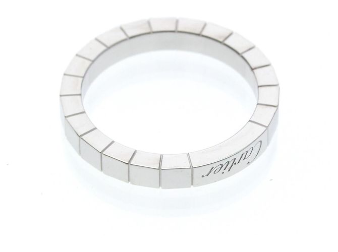 Anillo de moda Cartier Lanieres en oro blanco Plata - vista 9