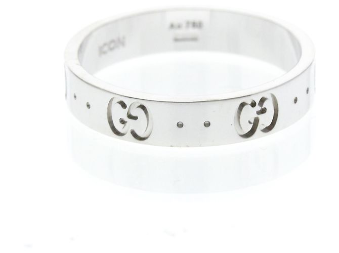 Anillo Icon de Gucci en oro blanco Plata - vista 2