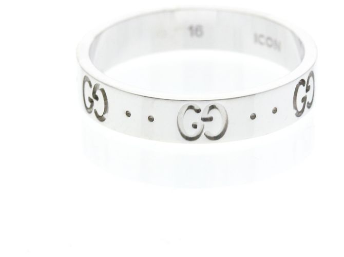 Anillo Icon de Gucci en oro blanco Plata - vista 3