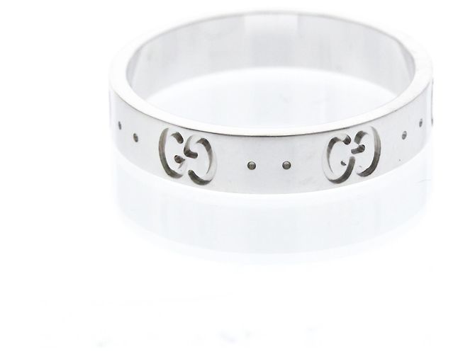 Anillo Icon de Gucci en oro blanco Plata - vista 4
