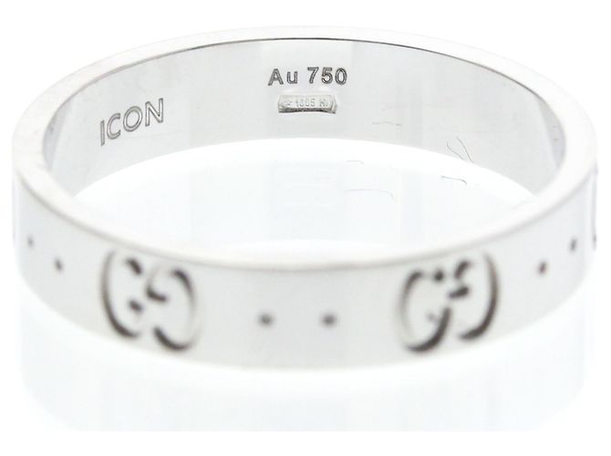 Anillo Icon de Gucci en oro blanco Plata - vista 6