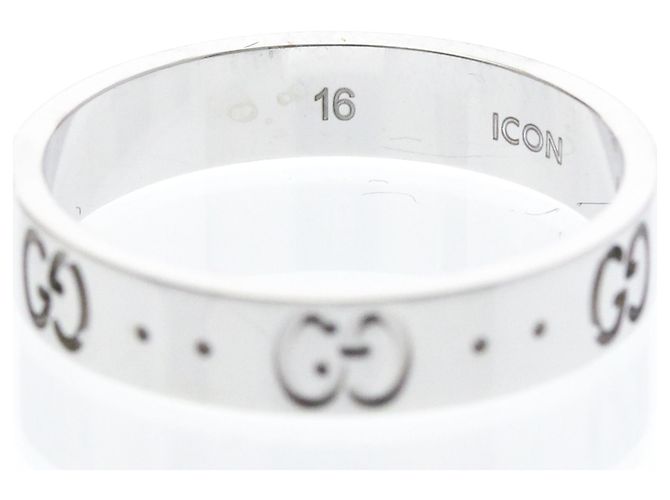 Anillo Icon de Gucci en oro blanco Plata - vista 7