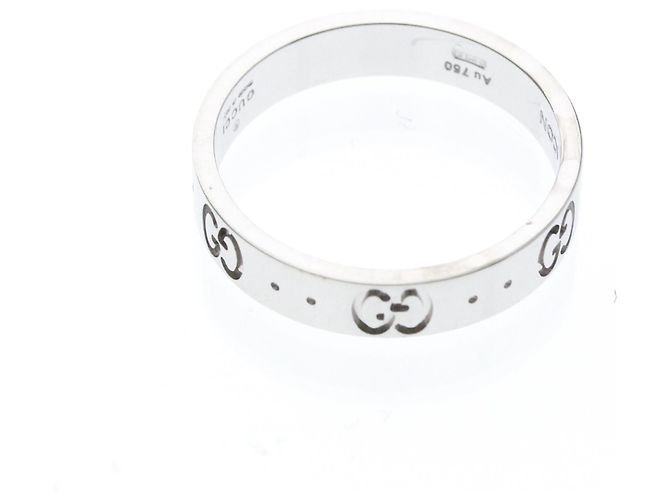 Anillo Icon de Gucci en oro blanco Plata - vista 9