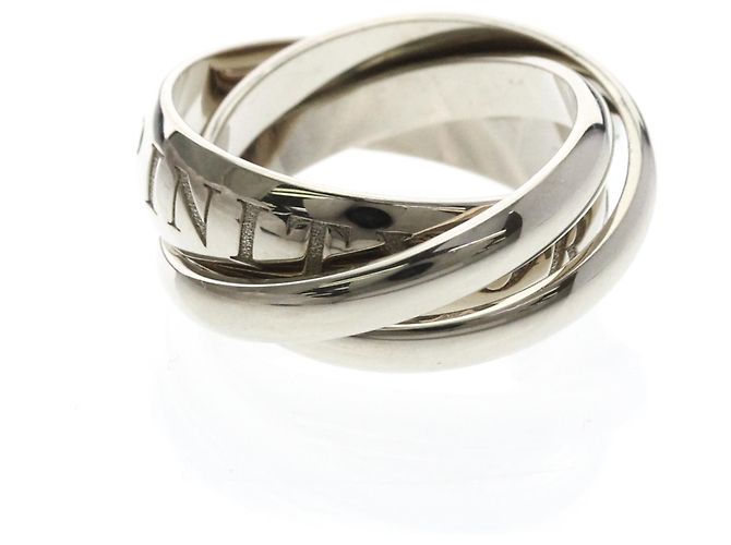Cartier Trinity Ring Weihnachts-Limited Edition Silber - Ansicht 2