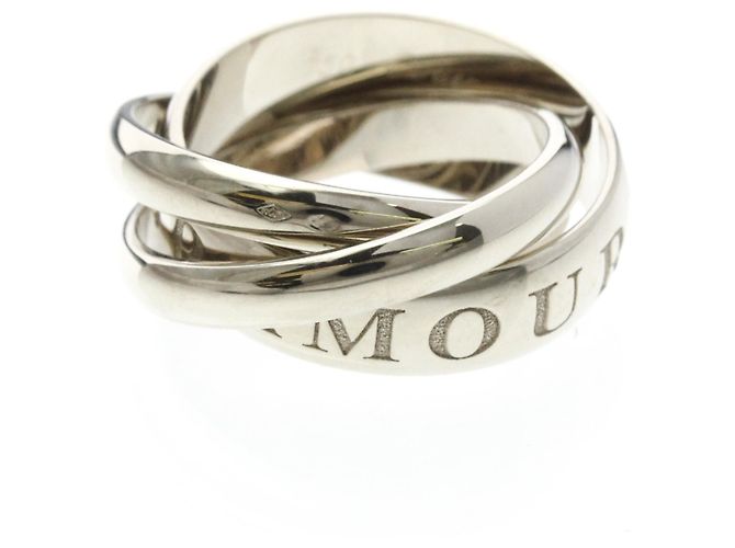 Cartier Trinity Ring Weihnachts-Limited Edition Silber - Ansicht 3