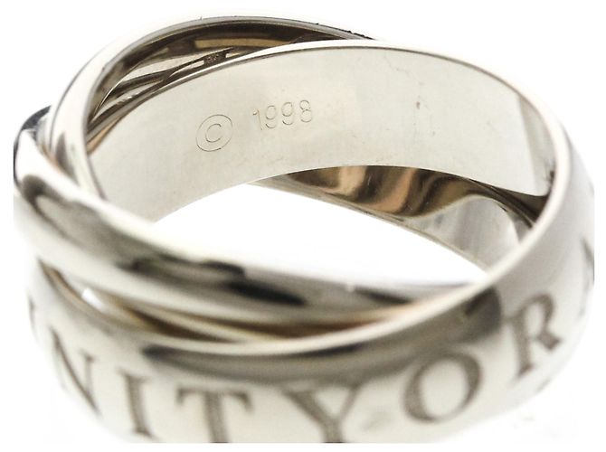 Cartier Trinity Ring Weihnachts-Limited Edition Silber - Ansicht 6