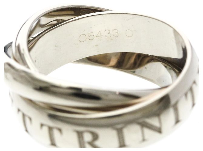 Cartier Trinity Ring Weihnachts-Limited Edition Silber - Ansicht 7