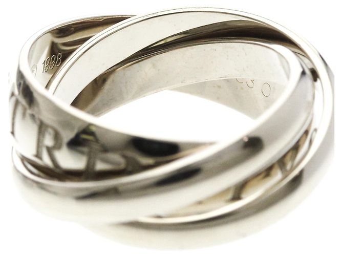 Cartier Trinity Ring Weihnachts-Limited Edition Silber - Ansicht 9
