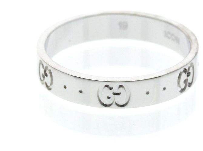 Gucci Icon Ring aus Weißgold (18K) Silber - Ansicht 3