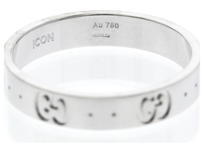 Gucci Icon Ring aus Weißgold (18K) Silber - Ansicht 6