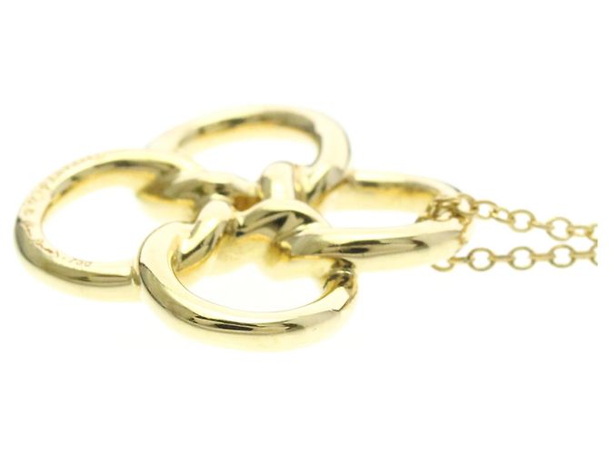 Tiffany & Co Collana Tiffany Quadrofolio in oro giallo (18K) D'oro - vista 3