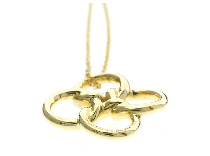 Tiffany & Co Collana Tiffany Quadrofolio in oro giallo (18K) D'oro - vista 4