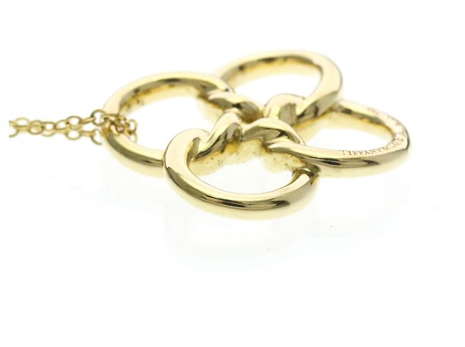 Tiffany & Co Collana Tiffany Quadrofolio in oro giallo (18K) D'oro - vista 5