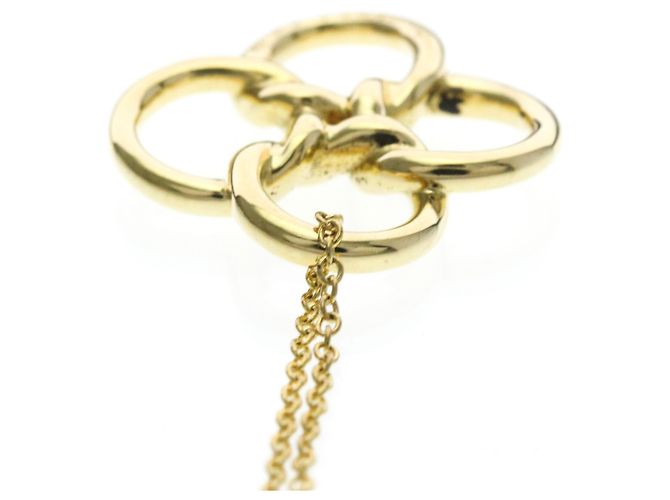 Tiffany & Co Collana Tiffany Quadrofolio in oro giallo (18K) D'oro - vista 6