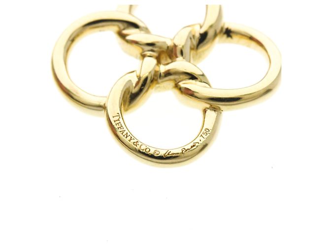 Tiffany & Co Collana Tiffany Quadrofolio in oro giallo (18K) D'oro - vista 7