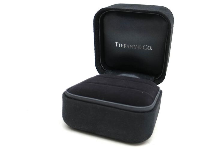Tiffany & Co Tiffany Flat Band Ring mit 3 Diamonds Silber - Ansicht 10