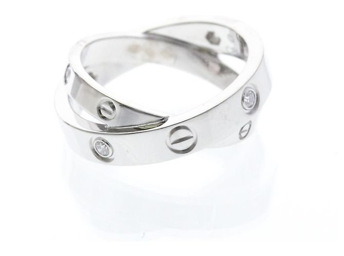 Cartier Be Love Ring aus 18K Weißgold Silber - Ansicht 2