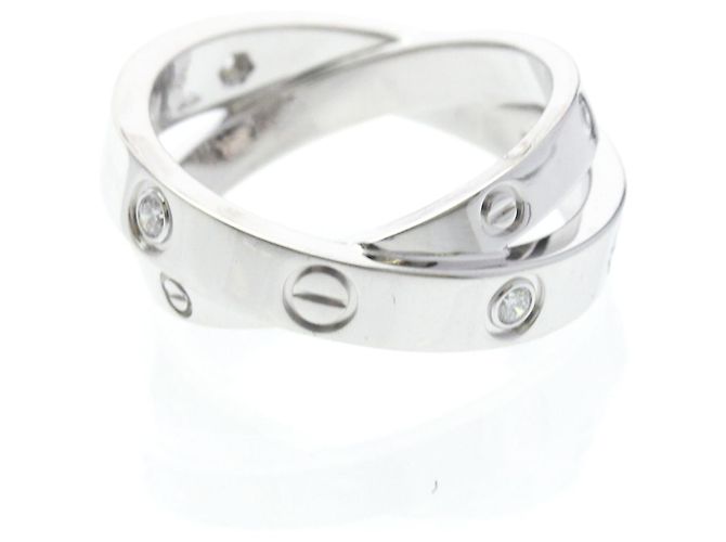 Cartier Be Love Ring aus 18K Weißgold Silber - Ansicht 4
