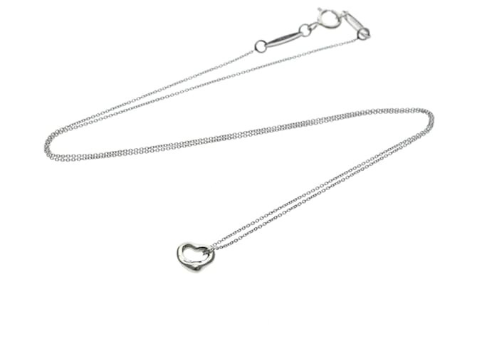 Tiffany & Co Collana Tiffany Open Heart Extra Mini Argento - vista 15