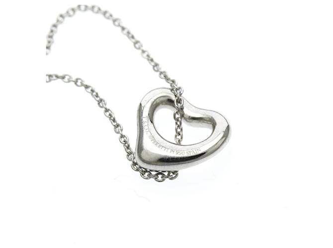 Tiffany & Co Collana Tiffany Open Heart Extra Mini Argento - vista 7