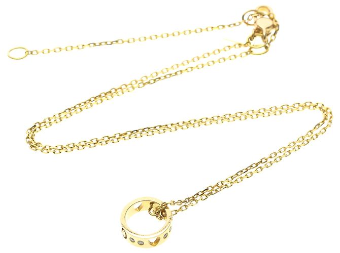 Collana Gucci Icon Amor in oro rosa D'oro - vista 14