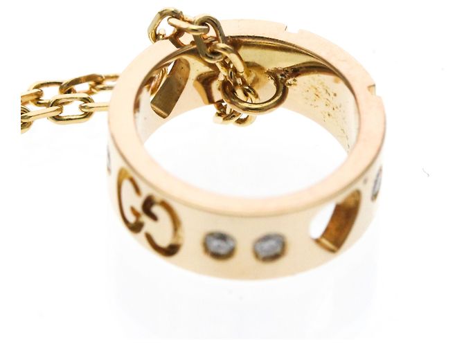 Collana Gucci Icon Amor in oro rosa D'oro - vista 6
