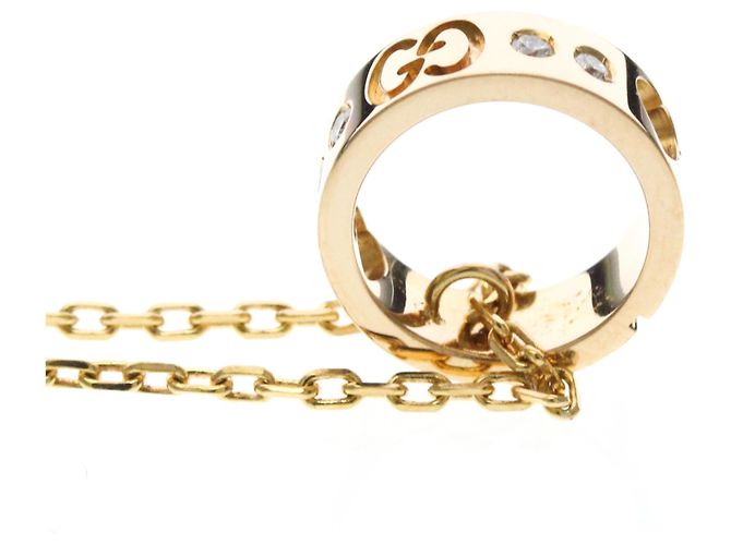 Collana Gucci Icon Amor in oro rosa D'oro - vista 7