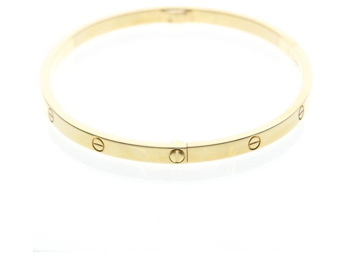 Bracciale Love SM di Cartier in oro giallo D'oro - vista 2