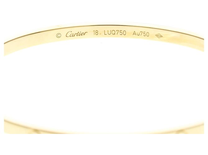 Bracciale Love SM di Cartier in oro giallo D'oro - vista 5