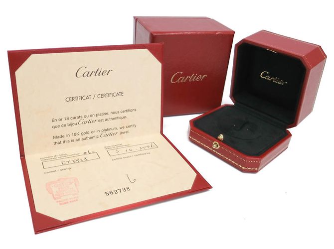 Cartier Mini Love Ring aus Weißgold (18K) Silber - Ansicht 10