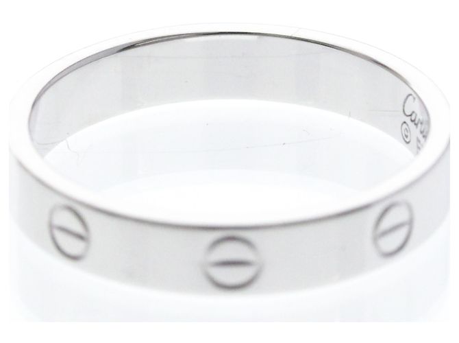 Cartier Mini Love Ring aus Weißgold (18K) Silber - Ansicht 6