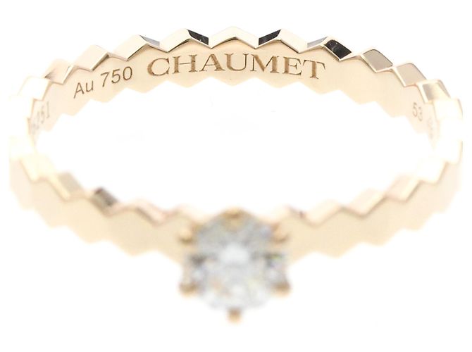Chaumet Be My Love 1P Diamond Ring Golden - Ansicht 5