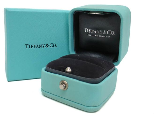 Tiffany & Co Tiffany T Square Ring in Weißgold Silber - Ansicht 10
