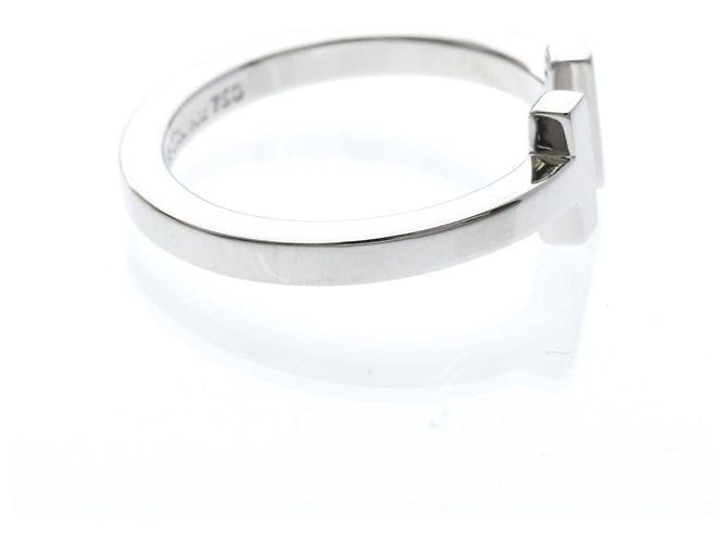 Tiffany & Co Tiffany T Square Ring in Weißgold Silber - Ansicht 4