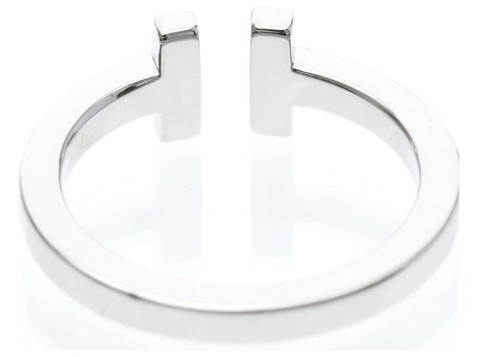 Tiffany & Co Tiffany T Square Ring in Weißgold Silber - Ansicht 7