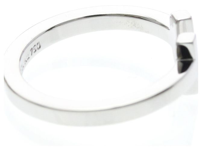 Tiffany & Co Tiffany T Square Ring in Weißgold Silber - Ansicht 8