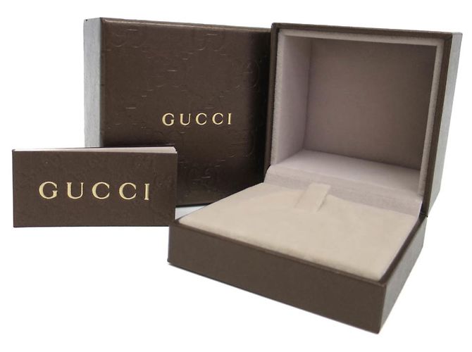 Gucci Octagon Ring aus Platin Silber - Ansicht 10