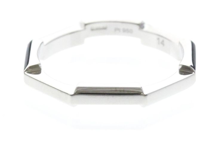 Gucci Octagon Ring aus Platin Silber - Ansicht 2