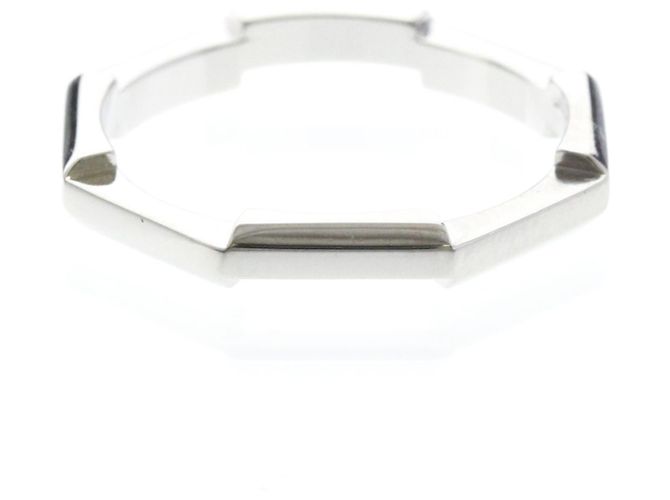 Gucci Octagon Ring aus Platin Silber - Ansicht 3