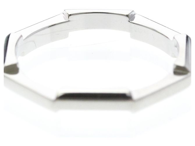 Gucci Octagon Ring aus Platin Silber - Ansicht 7
