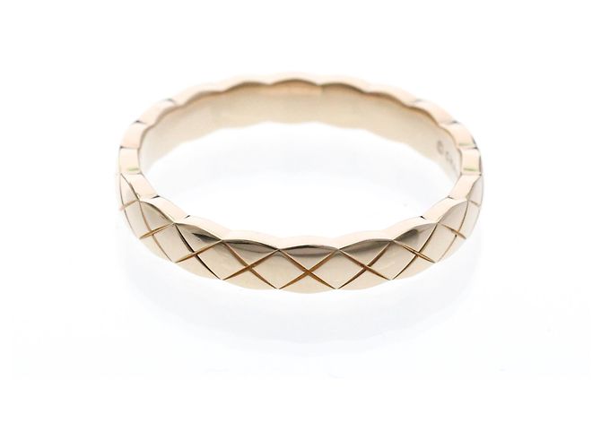 Anillo Chanel Coco Crush Mini Model Dorado - vista 2
