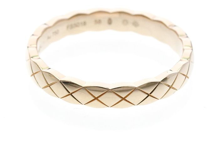 Anillo Chanel Coco Crush Mini Model Dorado - vista 4