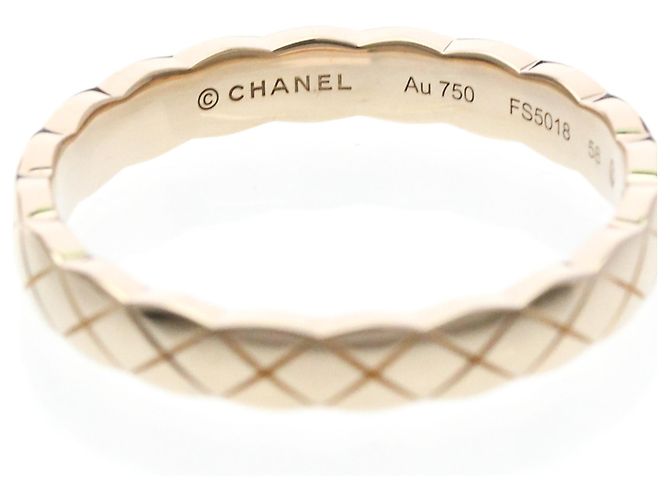 Anillo Chanel Coco Crush Mini Model Dorado - vista 5