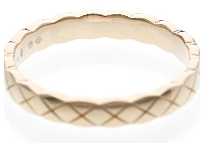 Anillo Chanel Coco Crush Mini Model Dorado - vista 7