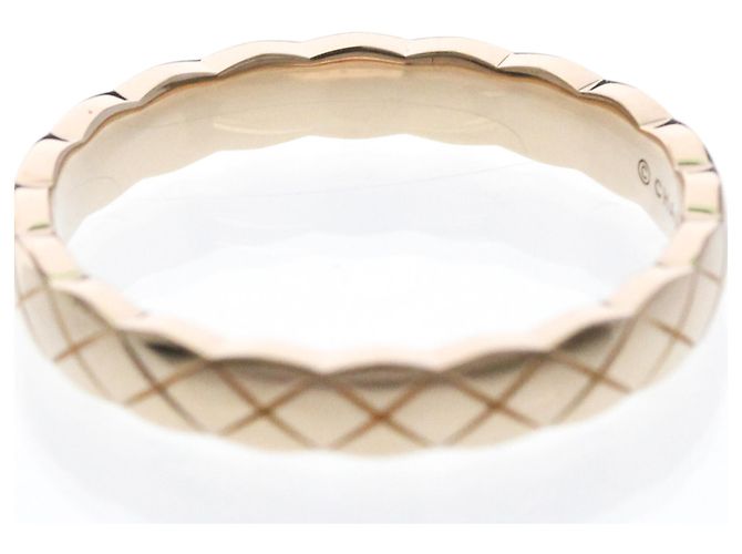 Anillo Chanel Coco Crush Mini Model Dorado - vista 8