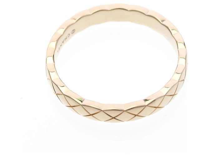 Anillo Chanel Coco Crush Mini Model Dorado - vista 9