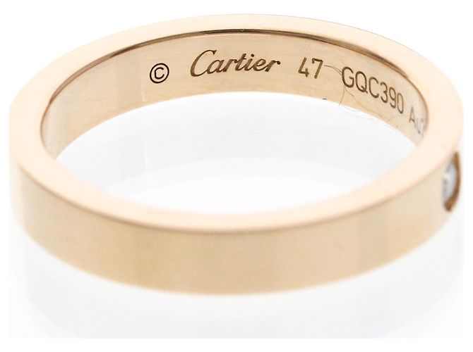 C de Cartier Diamant-Ehering in Roségold Golden - Ansicht 5