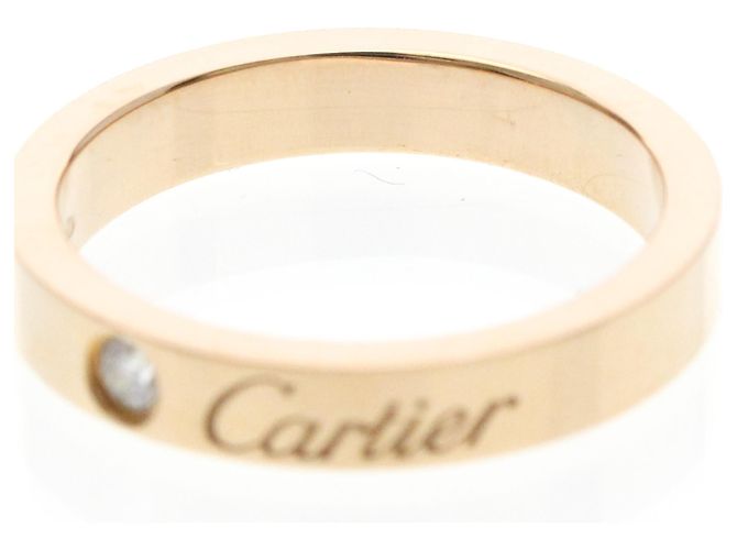 C de Cartier Diamant-Ehering in Roségold Golden - Ansicht 8