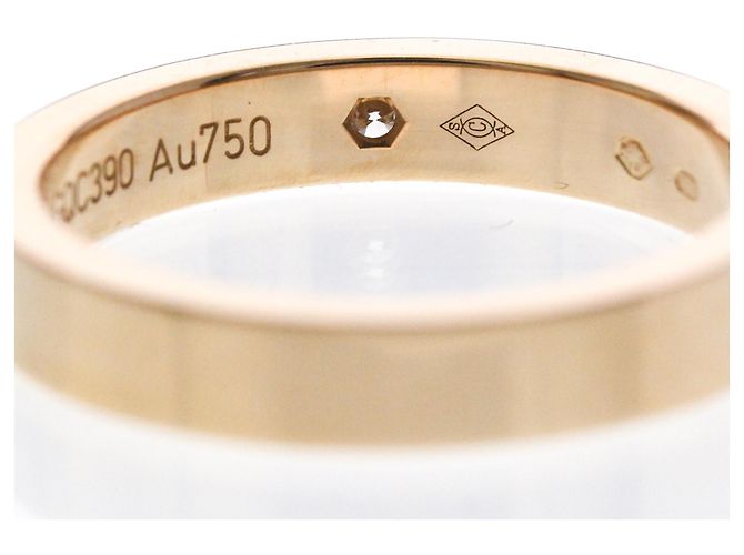 C de Cartier Diamant-Ehering in Roségold Golden - Ansicht 9