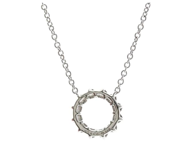 Tiffany & Co Collana mini Open Circle Tiffany Argento - vista 2